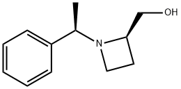 [(2R)-1-[(1R)-1-phenylethyl]azetidin-2-yl]methanol Struktur