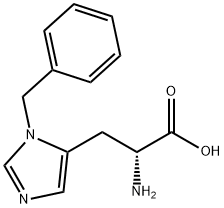 Nim-Benzyl-D-histidine Struktur