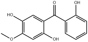 2,5,2'-Trihydroxy-4-methoxybenzophenone Struktur