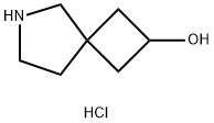 6-azaspiro[3.4]octan-2-ol hydrochloride Struktur