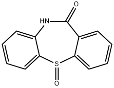 Dibenzo[b,f][1,4]thiazepin-11(10H)-one, 5-oxide Struktur