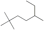 2,2,5-Trimethylheptane. Struktur