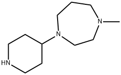 1-methyl-4-(piperidin-4-yl)-1,4-diazepane Struktur