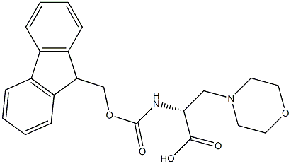 (R)-2-((((9H-fluoren-9-yl)methoxy)carbonyl)amino)-3-morpholinopropanoic acid