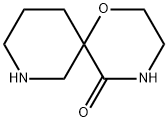 1-oxa-4,8-diazaspiro[5.5]undecan-5-one Struktur