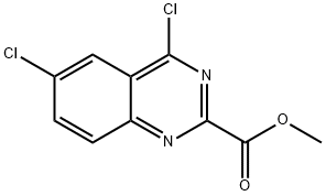 methyl 4,6-dichloroquinazoline-2-carboxylate Struktur