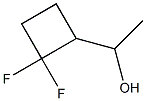 1-(2,2-difluorocyclobutyl)ethan-1-ol Struktur