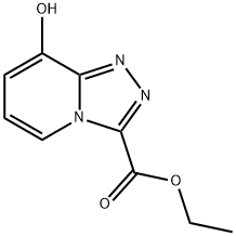 ethyl 8-hydroxy-[1,2,4]triazolo[4,3-a]pyridine-3-carboxylate Struktur