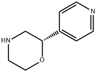 (S)-2-(pyridin-4-yl)morpholine Struktur