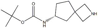 tert-butyl (R)-(2-azaspiro[3.4]octan-6-yl)carbamate Struktur