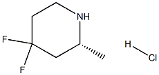 (R)-4,4-difluoro-2-methylpiperidine hydrochloride Struktur