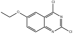 2,4-Dichloro-6-ethoxyquinazoline Struktur