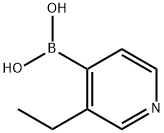 3-Ethylpyridine-4-boronic acid Struktur