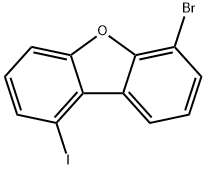 6-Bromo-2-iododibenzo[b,d]furan Struktur