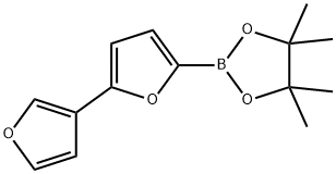 5-(3-Furyl)furan-2-boronic acid pinacol ester Struktur