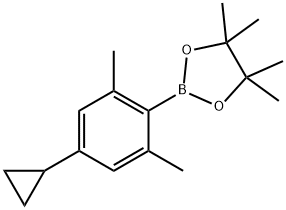 2,6-Dimethyl-4-cyclopropylphenylboronic acid pinacol ester Struktur