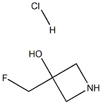 3-(fluoromethyl)azetidin-3-ol hydrochloride Struktur