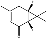 (1R,6S)- 4,7,7-trimethylbicyclo[4.1.0]hept-3-en-2-one Struktur