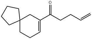 1-{spiro[4.5]dec-7-en-7-yl}pent-4-en-1-one Struktur