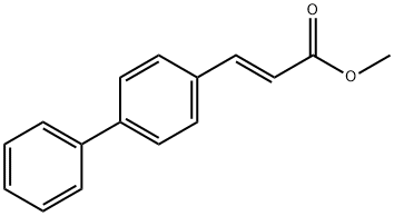 methyl (E)-3-([1,1'-biphenyl]-4-yl)acrylate Struktur