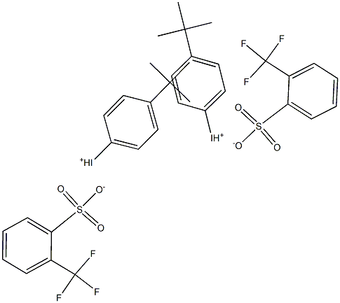 di(4-t-butyl)phenyliodonium 2-trifluoromethylbenzenesulfonate