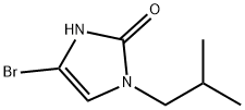 4-bromo-1-isobutyl-1,3-dihydro-2H-imidazol-2-one Struktur