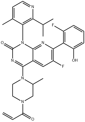 ソトラシブ 化學(xué)構(gòu)造式