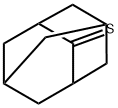 2-Adamantanethione Struktur