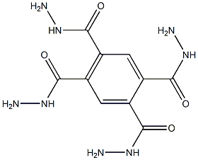 benzene-1,2,4,5-tetracarbohydrazide Struktur