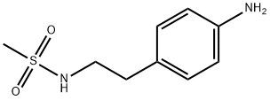 Methanesulfonamide,N-[2-(4-aminophenyl)ethyl]- Struktur