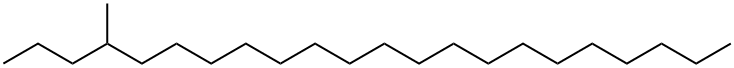 4-methyldocosane Struktur