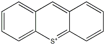 Thioxanthylium Struktur