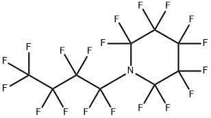 Piperidine, 2,2,3,3,4,4,5,5,6,6-decafluoro-1-(1,1,2,2,3,3,4,4,4-nonafluorobutyl)- Struktur