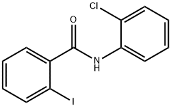 N-(2-chlorophenyl)-2-iodobenzamide Struktur