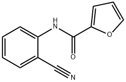 N-(2-cyanophenyl)-2-furamide Struktur