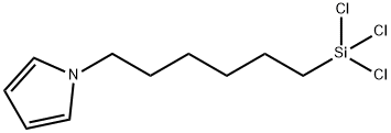 1-(6-(trichlorosilyl)hexyl)1h-pyrrole Struktur