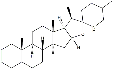 Spirosolane Struktur