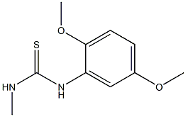 1-(2,5-dimethoxyphenyl)-3-methylthiourea Struktur