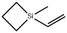 Silacyclobutane, 1-ethenyl-1-methyl- Struktur