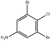 3,5-Dibromo-4-chloroaniline Struktur