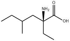 2-amino-2-ethyl-4-methylhexanoic acid Struktur