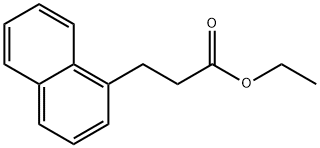 ethyl 3-(naphthalen-1-yl)propanoate Struktur