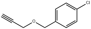 1-chloro-4-[(prop-2-yn-1-yloxy)methyl]benzene Struktur