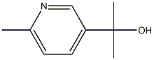 2-(6-Methylpyridin-3-yl)propan-2-ol Struktur