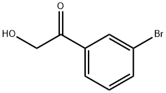 1-(3-Bromophenyl)-2-hydroxyethan-1-one Struktur