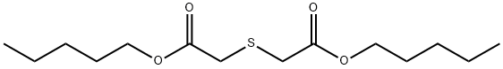 Dipentyl 2,2'-thiodiacetate Struktur