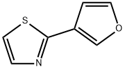 2-(3-Furyl)thiazole Struktur