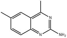 4,6-dimethylquinazolin-2-amine Struktur