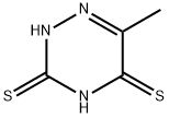 1,2,4-Triazine-3,5(2H,4H)-dithione, 6-methyl- Struktur