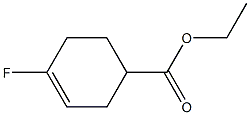 ethyl 4-fluorocyclohex-3-ene-1-carboxylate Struktur